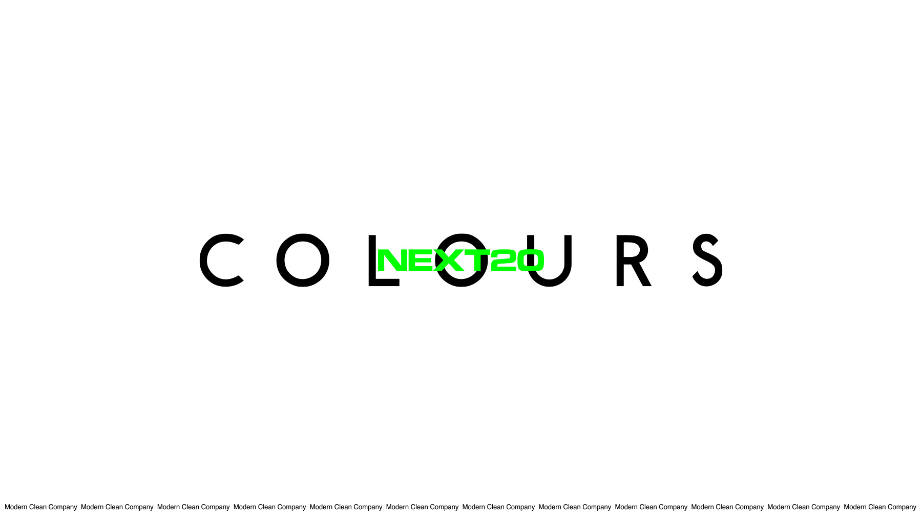 COLOURS NEXT20